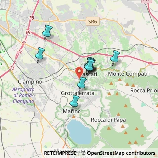 Mappa Via del Termine, 00044 Frascati RM, Italia (2.46455)