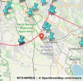 Mappa Via dei Maccari, 00178 Roma RM, Italia (6.152)