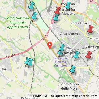 Mappa Via dei Maccari, 00178 Roma RM, Italia (2.71214)
