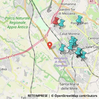 Mappa Via dei Maccari, 00178 Roma RM, Italia (2.31167)