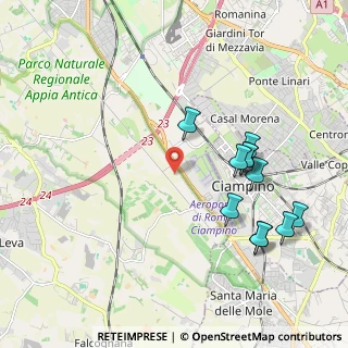 Mappa Via dei Maccari, 00178 Roma RM, Italia (2.24727)