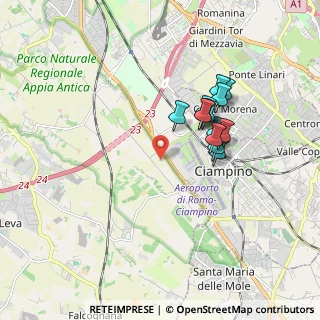Mappa Via dei Maccari, 00178 Roma RM, Italia (1.59846)