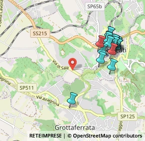 Mappa Via del Seminario, 00044 Frascati RM, Italia (1.143)