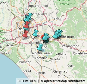 Mappa Via del Termine, 00046 Grottaferrata RM, Italia (9.75176)