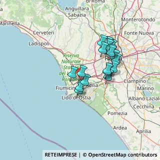 Mappa Viale delle Arti, 00054 Fiumicino RM, Italia (12.6735)