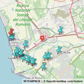 Mappa Viale delle Arti, 00054 Fiumicino RM, Italia (5.747)