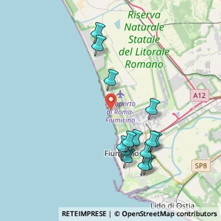 Mappa Via delle Carenarie, 00054 Focene RM, Italia (4.46929)