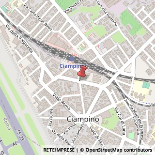 Mappa Viale del lavoro 86, 00043 Ciampino, Roma (Lazio)