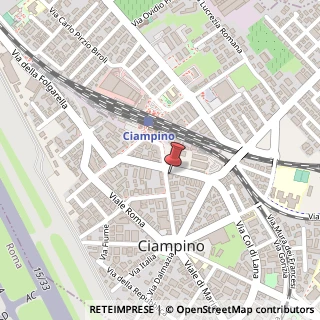 Mappa Via IV Novembre, 80, 00043 Ciampino, Roma (Lazio)