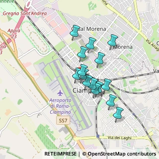 Mappa Rim, 00043 Ciampino RM, Italia (0.694)