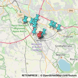 Mappa Rim, 00043 Ciampino RM, Italia (2.77733)