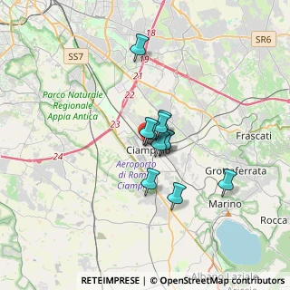 Mappa Via S. Francesco D'Assisi, 00043 Ciampino RM, Italia (2.19818)