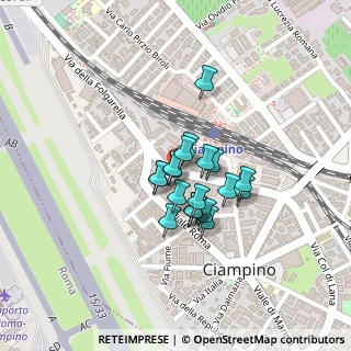 Mappa Rim, 00043 Ciampino RM, Italia (0.1405)