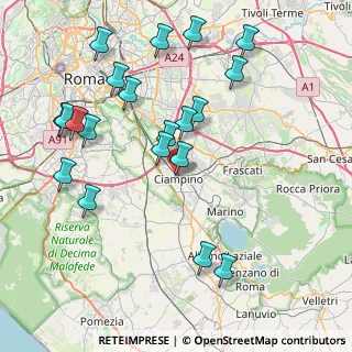 Mappa Rim, 00043 Ciampino RM, Italia (9.4615)
