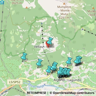 Mappa Velloi, 39022 Lagundo BZ, Italia (1.32143)