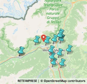 Mappa Velloi, 39022 Lagundo BZ, Italia (6.73071)