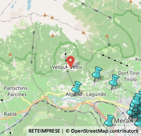 Mappa Velloi, 39022 Lagundo BZ, Italia (3.844)