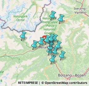Mappa Velloi, 39022 Lagundo BZ, Italia (9.69867)
