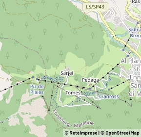 Mappa Strada Sarjëi, 39030 Marebbe BZ, Italia (0.8)