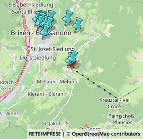 Mappa A St. Andrä, 39042 Bressanone BZ, Italia (2.20857)