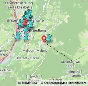 Mappa A St. Andrä, 39042 Bressanone BZ, Italia (2.184)