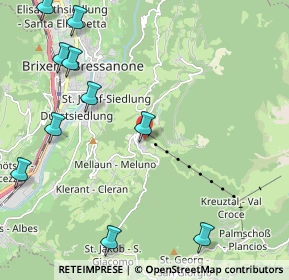 Mappa A St. Andrä, 39042 Bressanone BZ, Italia (2.88273)