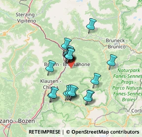 Mappa A St. Andrä, 39042 Bressanone BZ, Italia (10.4695)