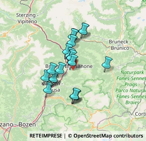 Mappa A St. Andrä, 39042 Bressanone BZ, Italia (9.897)