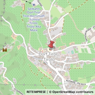 Mappa Via Principale, 3, 39019 Tirolo, Bolzano (Trentino-Alto Adige)