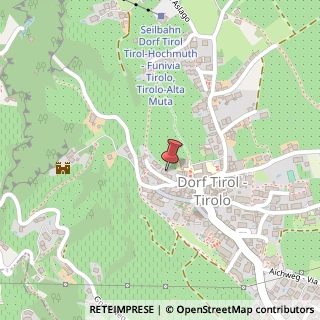 Mappa Vicolo Tanz, 11, 39019 Tirolo, Bolzano (Trentino-Alto Adige)