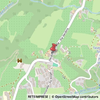 Mappa Via verdins 22, 39017 Scena, Bolzano (Trentino-Alto Adige)