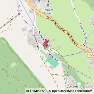 Mappa Via del Tennis, 4, 39030 Sesto, Bolzano (Trentino-Alto Adige)