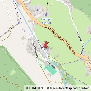 Mappa Via del Parco, 2, 39030 Sesto, Bolzano (Trentino-Alto Adige)