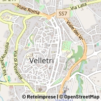 Mapa Velletri