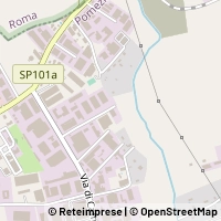 Mapa Pomezia