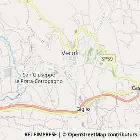 Mappa Veroli
