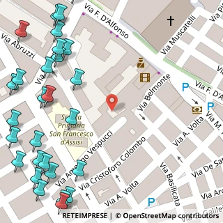 Mappa Via C. Colombo, 71016 San Severo FG, Italia (0.1)