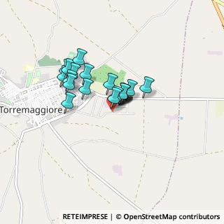 Mappa Via Nunzio Carretta, 71017 Torremaggiore FG, Italia (0.63)