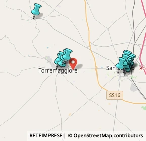 Mappa Via Nunzio Carretta, 71017 Torremaggiore FG, Italia (4.67944)
