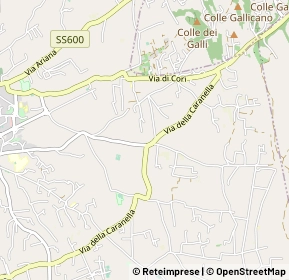Mappa Via delle Corti, 00049 Velletri RM, Italia (0.69615)