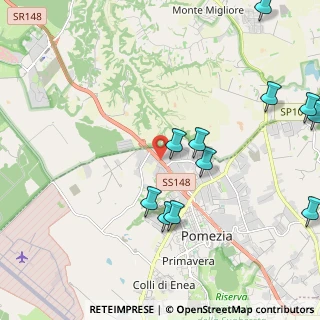 Mappa Via Pontina km 27+800, 00071 Pomezia RM, Italia (2.70727)