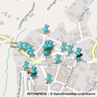 Mappa Via della Stazione, 04010 Cori LT, Italia (0.12667)