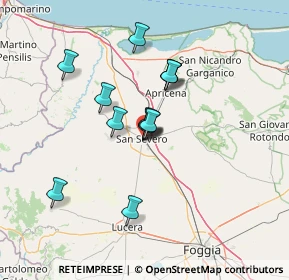 Mappa Vico S. Matteo, 71016 San Severo FG, Italia (11.20462)