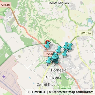 Mappa Via Busto Arsizio, 00071 Pomezia RM, Italia (1.55)