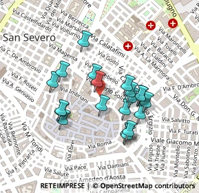 Mappa Piazza Aldo Moro, 71016 San Severo FG, Italia (0.201)