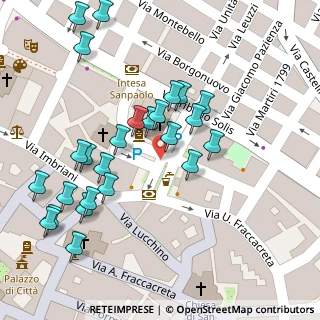 Mappa Piazza Aldo Moro, 71016 San Severo FG, Italia (0.056)