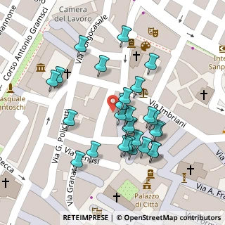 Mappa Corso Vittorio Emanuele II, 71016 San Severo FG, Italia (0.0563)