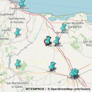 Mappa Via Lecce, 71017 Torremaggiore FG, Italia (18.80176)