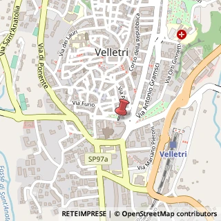 Mappa Via Metabo, 48, 00049 Velletri, Roma (Lazio)