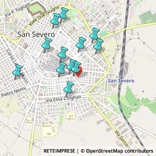 Mappa V.Soccorso Ang.V.Ergizio, 71016 San Severo FG, Italia (0.47167)